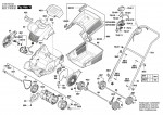 Bosch 3 600 H8A 000 Alr 900 Lawnraker 230 V / Eu Spare Parts